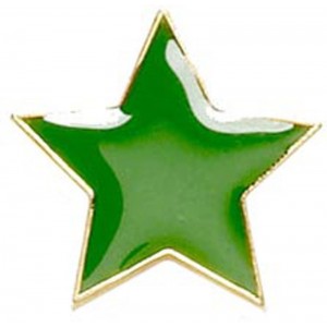 Star Badge - Green