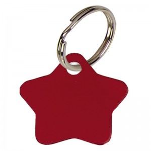 Red Star Pet Tag